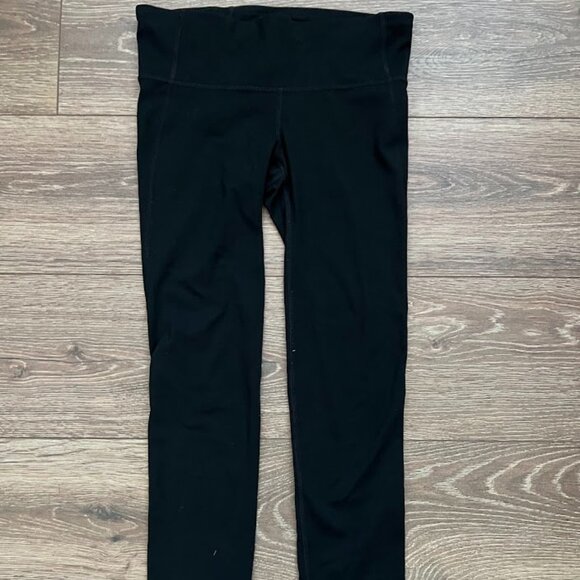 GapFit Black Full Length Athletic Pants Leggings Size XS - Picture 2 of 10
